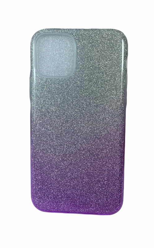 Накладка ТПУ градиент с блестками для IPhone 11Pro 