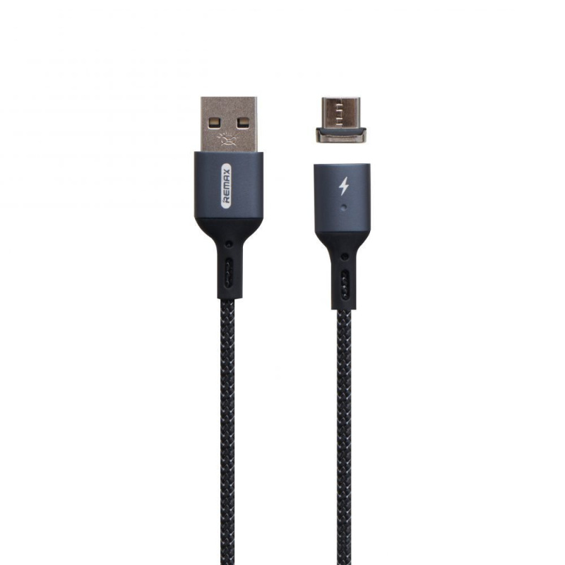 Кабель REMAX Cigan Series MicroUSB RC-156 3.0A Powerful Magnet Connection Data Cable 