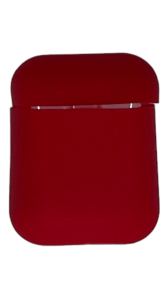 Чехол Silicon case AirPods 1/2 №02 (Красный арбуз)