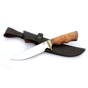 Нож Ворсма туристический Легионер, сталь 65х13, дерево-орех (кузница Семина)