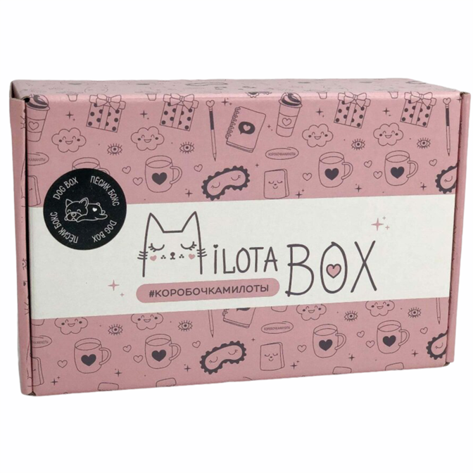 Подарочная коробка MilotaBox Dog с сюрпризом 
