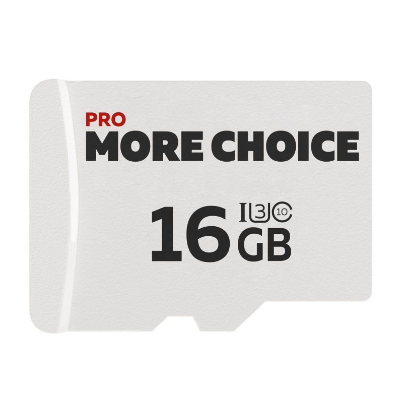 Карта памяти More choice 16Gb Micro-SD Class10 V30 MC16-V30