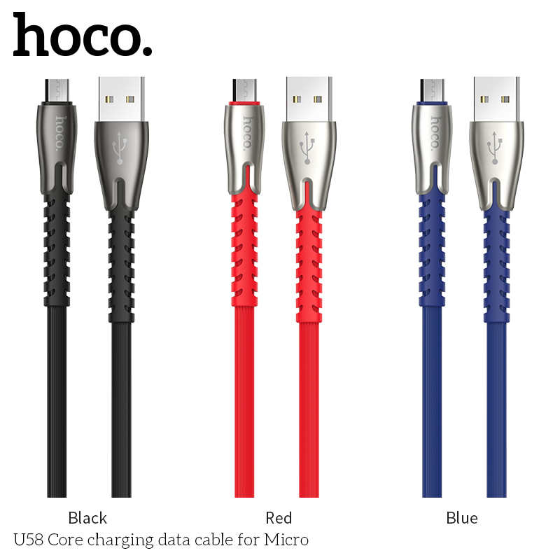 Кабель Hoco U58 Core charging data USB Micro