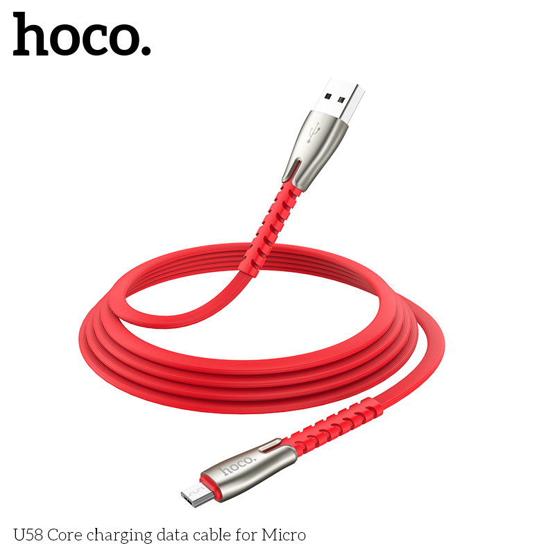 Кабель Hoco U58 Core charging data USB Micro