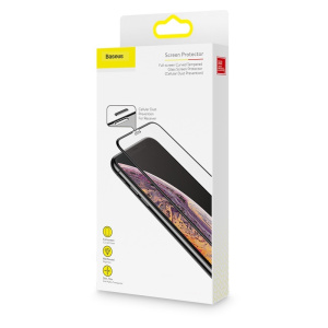 Защитное стекло Baseus Full-screen curved tempered glass screen protector для iPhone XR/11 (2pcs)