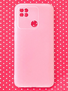 Силиконовый чехол Soft Touch для Xiaomi Redmi 10A (Прозрач.-белый)