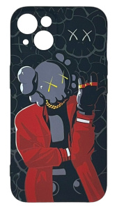 Силиконовая накладка Светящийся фосфор для iPhone 13 вид 7