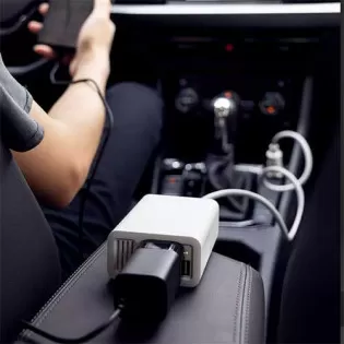Автомобильный инвертор XIaomi Lydsto Car Inverter Standard YM-CZNBQ01 (Белый)