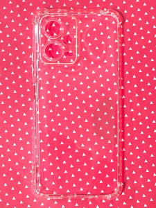 Прозрачная силиконовая накладка для Xiaomi Poco X5 с усиленными углами