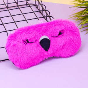 Маска для сна "Royal flamingo" pink