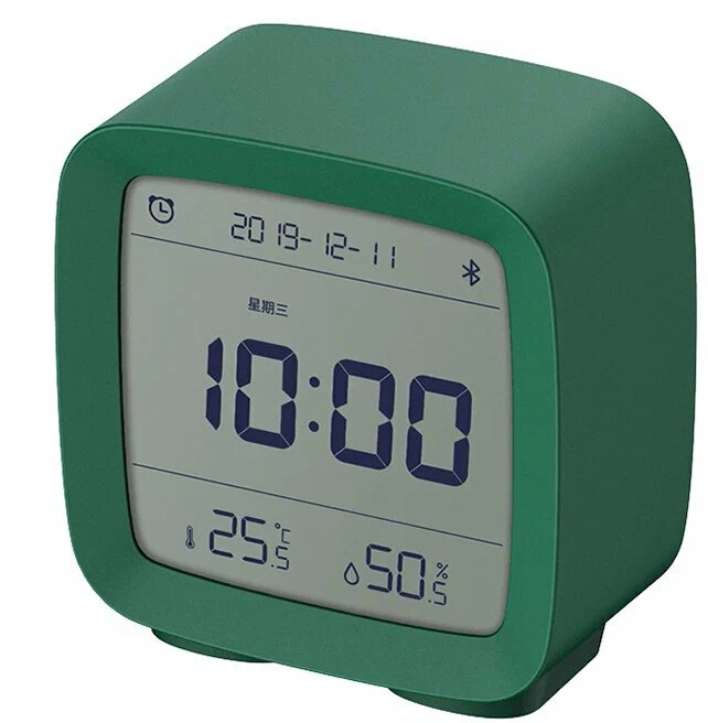 Будильник Xiaomi ClearGrass Bluetooth Thermometer Alarm clock CGD1 (Зеленый)