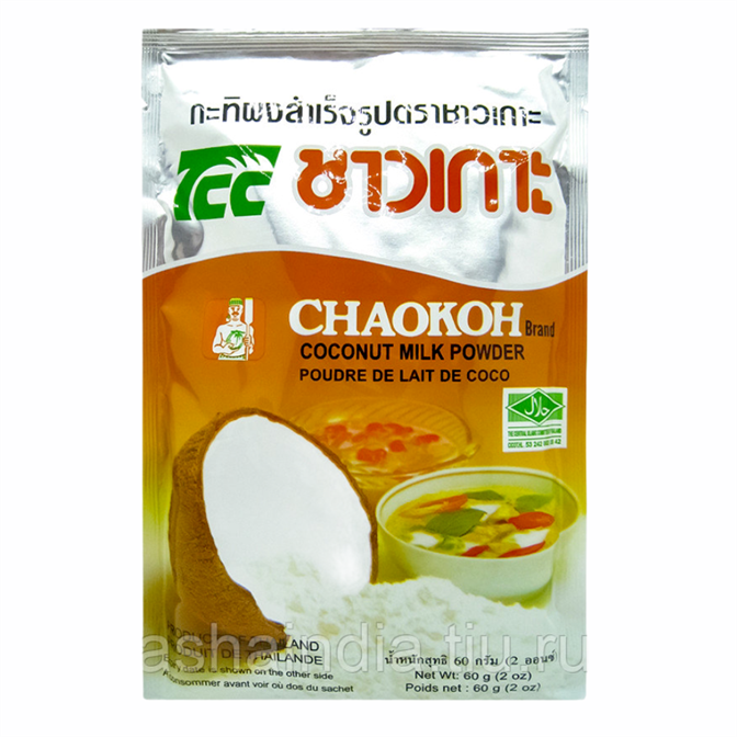 Кокосовое молоко "Chaokon" сухое 60г