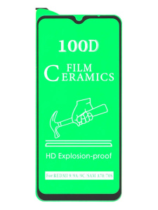 Защитная пленка Crown для Samsung A12 / А13 / A02s (Черный)