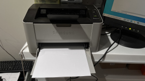 Лайзерный принтер Samsung M2020 черно-белый