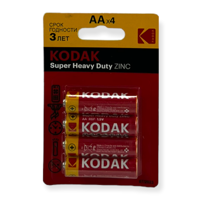 Батарейка KODAK Heavy Duty AA R6 (цена за 1шт)