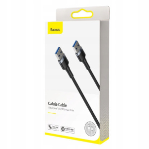Кабель Baseus cafule Cable USB3.0 Male TO USB3.0 Male 2A 1m