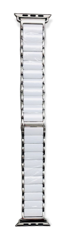 Керамический блочный ремешок для Apple Watch (42mm) White
