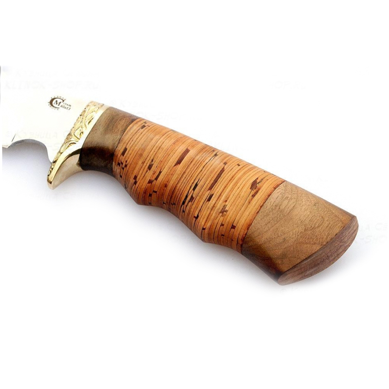 Нож Ворсма туристический Легионер, сталь 65х13, дерево-орех (кузница Семина)