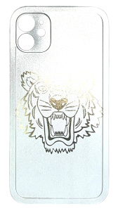 Накладка силиконовая с черной основой iPhone 11 Kenzo