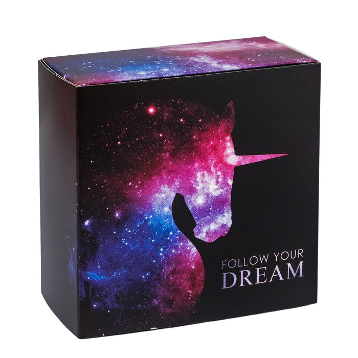 Коробка Follow your dream 14х14х8 складная