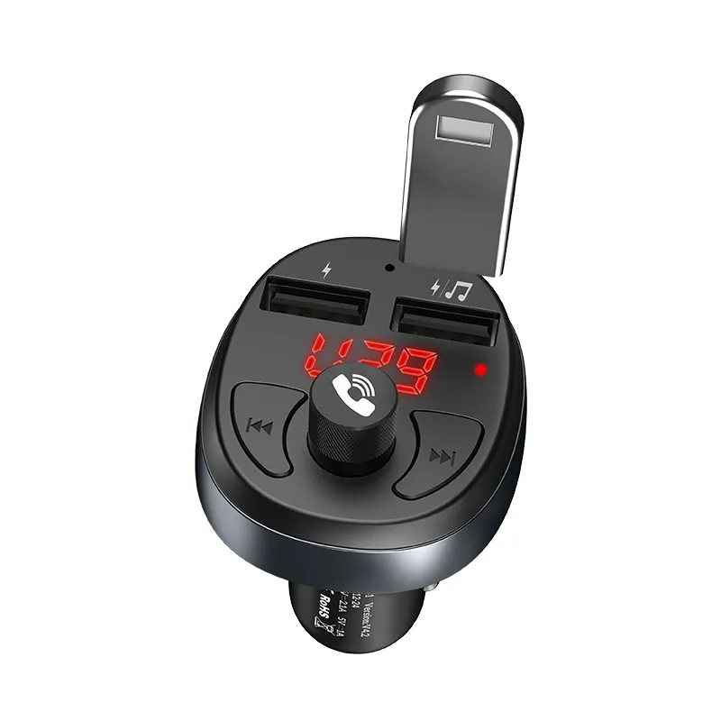Автомобильный FM трансмитер Bluetooth 4.2 Hoco E41 Route car wireless