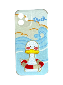 Накладка силиконовая для iPhone 12 mini Duck