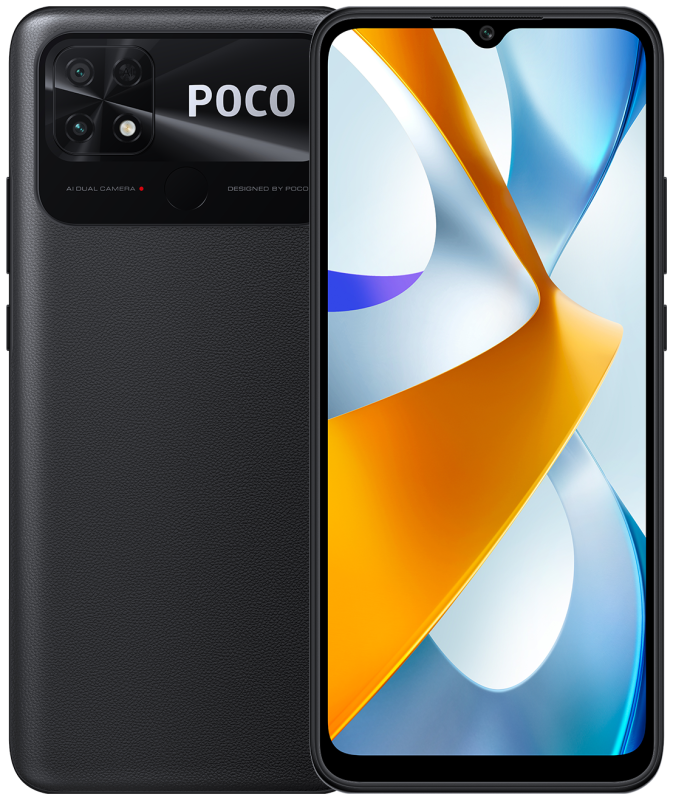 Смартфон Poco С40 3Gb/32Gb Power Black (Черный)