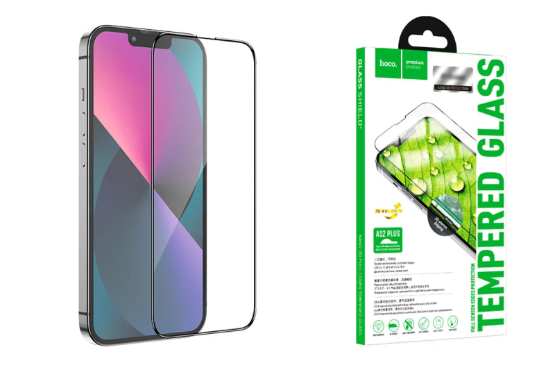Защитное стекло Hoco Nano 3D full screen edges protection tempered glass iPhone 13/13 Pro (A12 Plus)