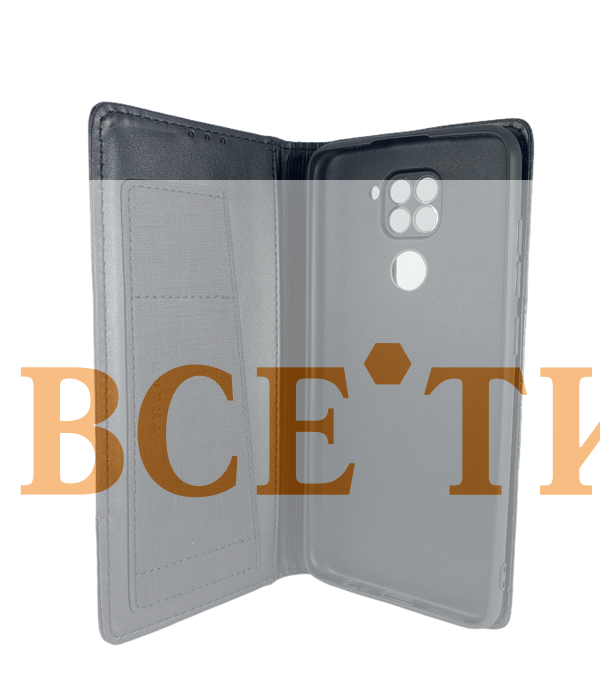 Чехол-книжка для Xiaomi Redmi Note 9 s с кармашком для карты