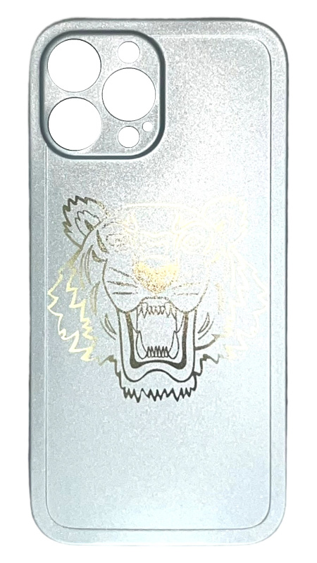 Накладка силиконовая с черной основой iPhone 13 Pro Max Kenzo