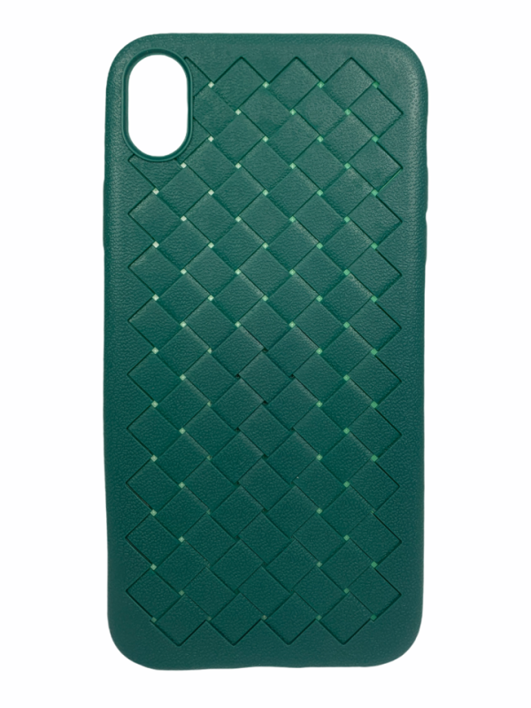 Накладка cиликоновая под плетенку для iPhone XR