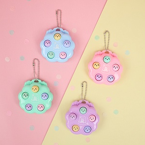 Брелок-антистресс "Pop push click"