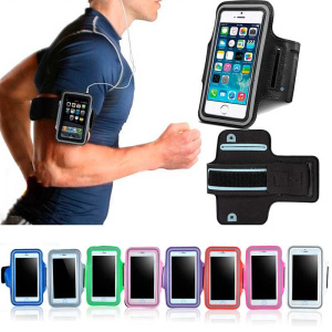 Спортивный чехол на руку для iPhone 5/5S/SE цвет в ассортименте