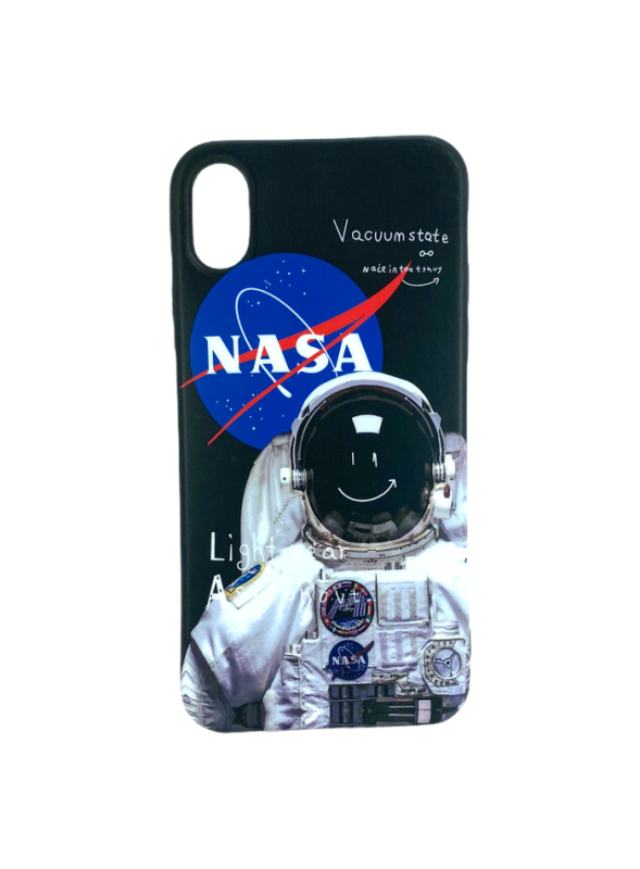 Накладка силиконовая ТПУ для iPhone X/XS  NASA