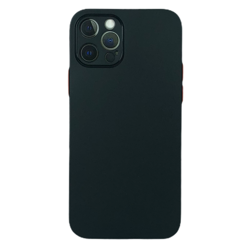 Накладка силиконовая для iPhone 12/12Pro с цветными кнопками