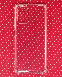 Накладка силиконовая c защитой камеры и усиленными углами для Poco M5s / Xiaomi Note 10 (Прозрачный)