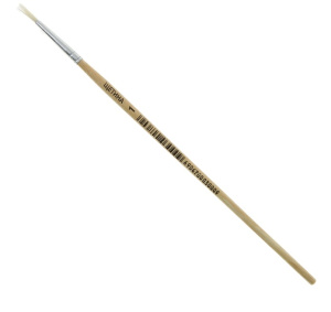 Кисточка щетина №1 круглая