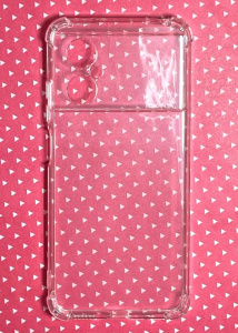 Прозрачный силиконовый чехол с полной защитой камеры с усиленными углами для Xiaomi Poco M4