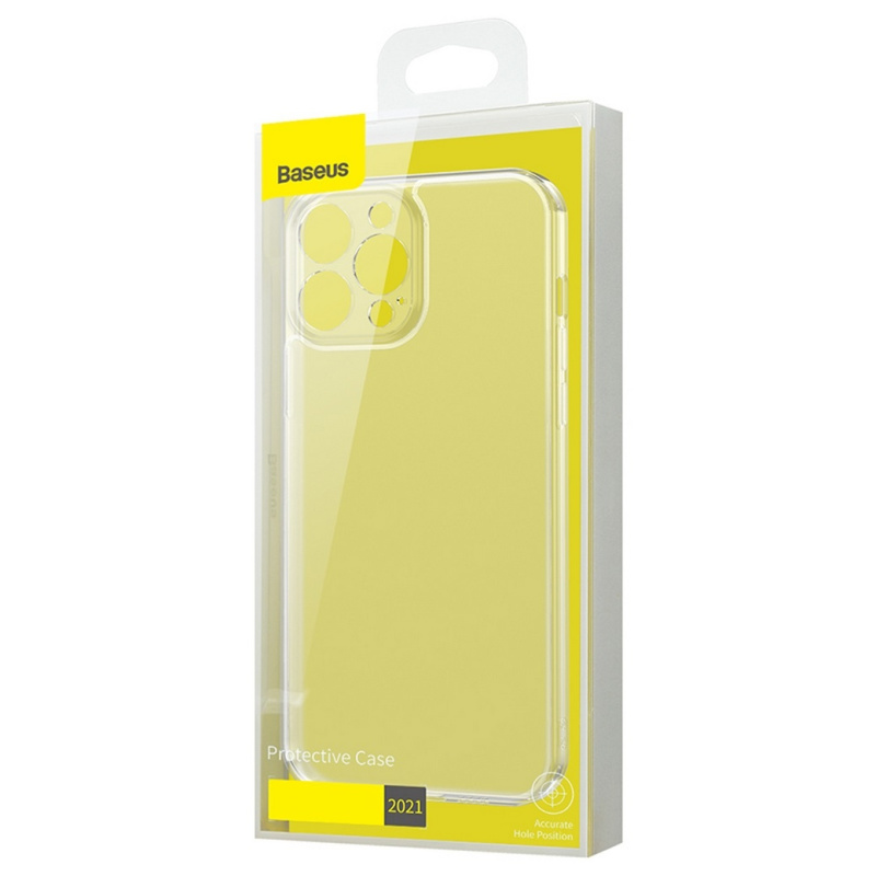 Накладка силиконовая Baseus Frosted Glass Protective Case для iPhone 13
