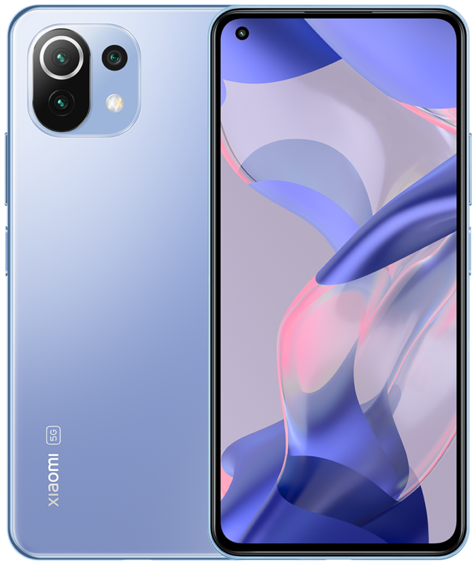 Смартфон Xiaomi 11 Lite 5G NE 8/128GB Bubblegum Blue (Голубой) 