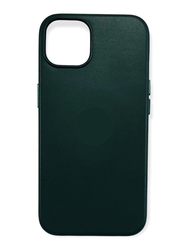 Накладка Leather Case with Magsafe для iPhone 13