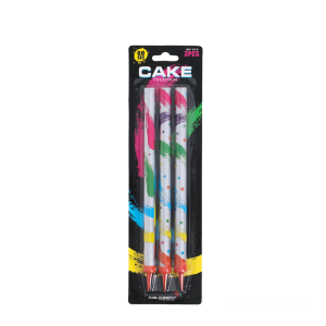 Набор тортовых свечей Фонтаны 3 шт