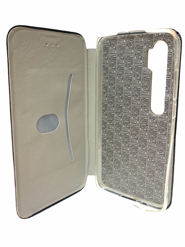 Чехол книжка Dedicated с магнитом для Xiaomi Mi Note 10Pro