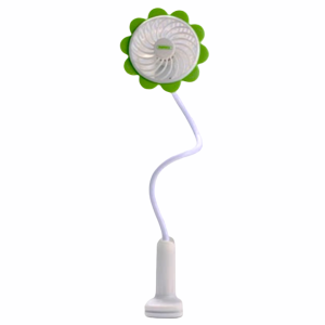 Вентилятор портативный Remax F12 с креплением на стол зеленый