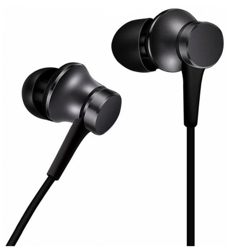 Наушники Xiaomi Mi In-Ear Headphones Basic Matte Black (Черный) 