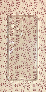 Прозрачный силиконовый чехол с полной защитой камеры с усиленными углами для Samsung A73