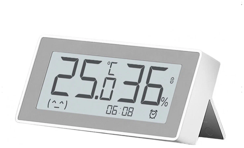 Метеостанция Xiaomi Mijia Temperature And Humidity Electronic Watch LYWSD02MMC (Белый)