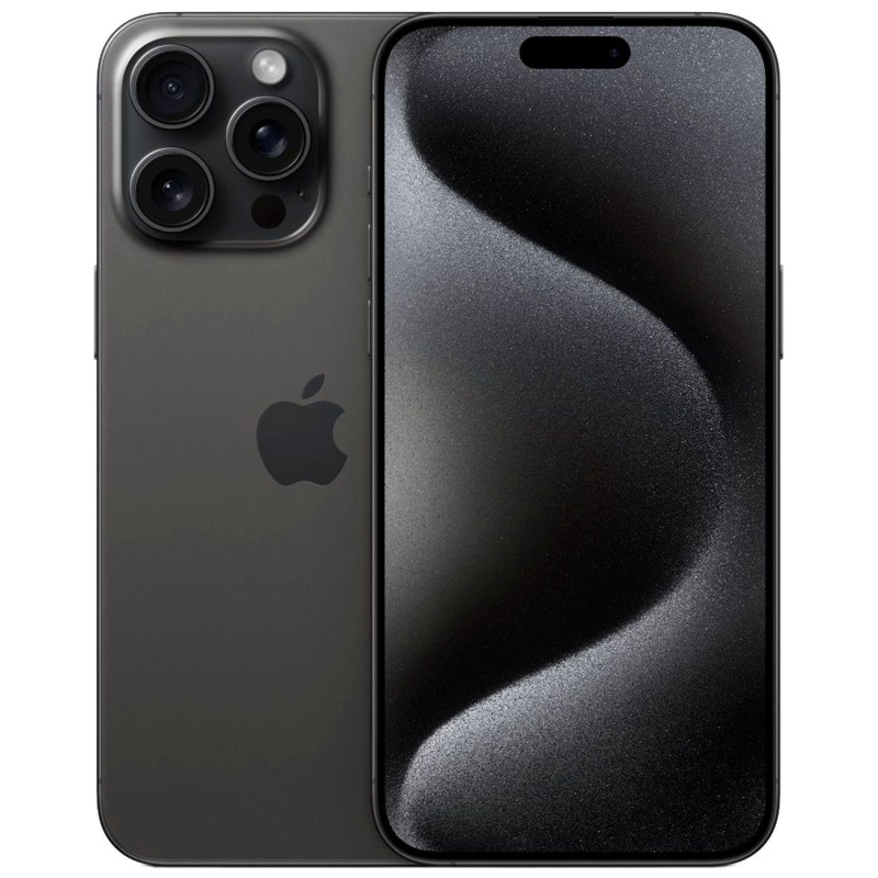 Смартфон Apple iPhone 15 Pro 256GB Black Titanium (Черный)