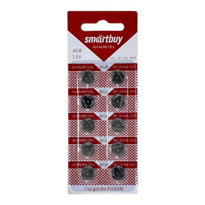 Батарейка SMARTBUY AG8 BL10 (Элемент питания цена за 1шт)