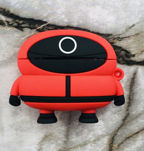 Чехол силиконовый Игра в кальмара для AirPods Pro